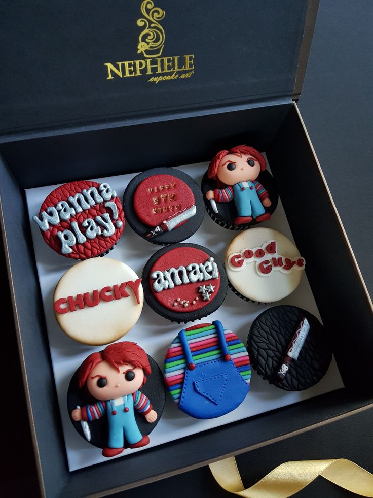 Custom Themed Cupcakes